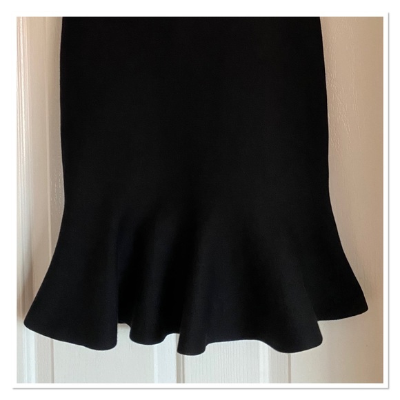 Sheike Black Stretch Fishtail Skirt - Picture 2 of 2